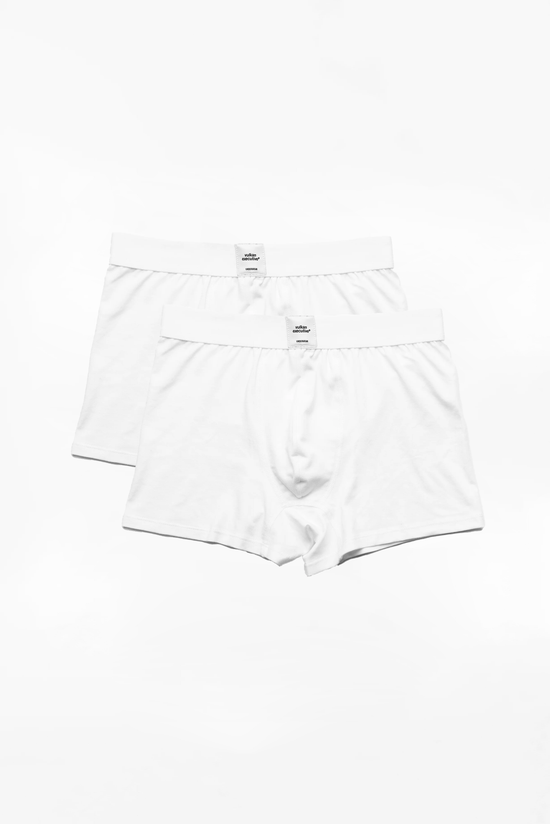 Boxer Briefs in White (2-pack)