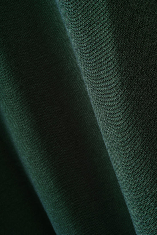 Oversized Crewneck in Emerald Green