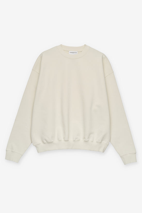 Oversized Crewneck in Vintage White