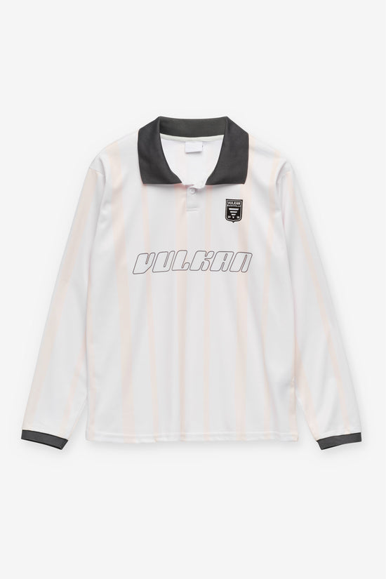 VEFC Stripe Long-sleeve Jersey in Sand