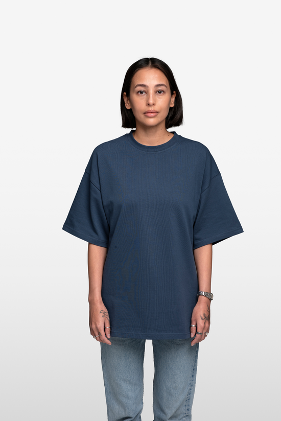 Box Fit T-shirt in Navy