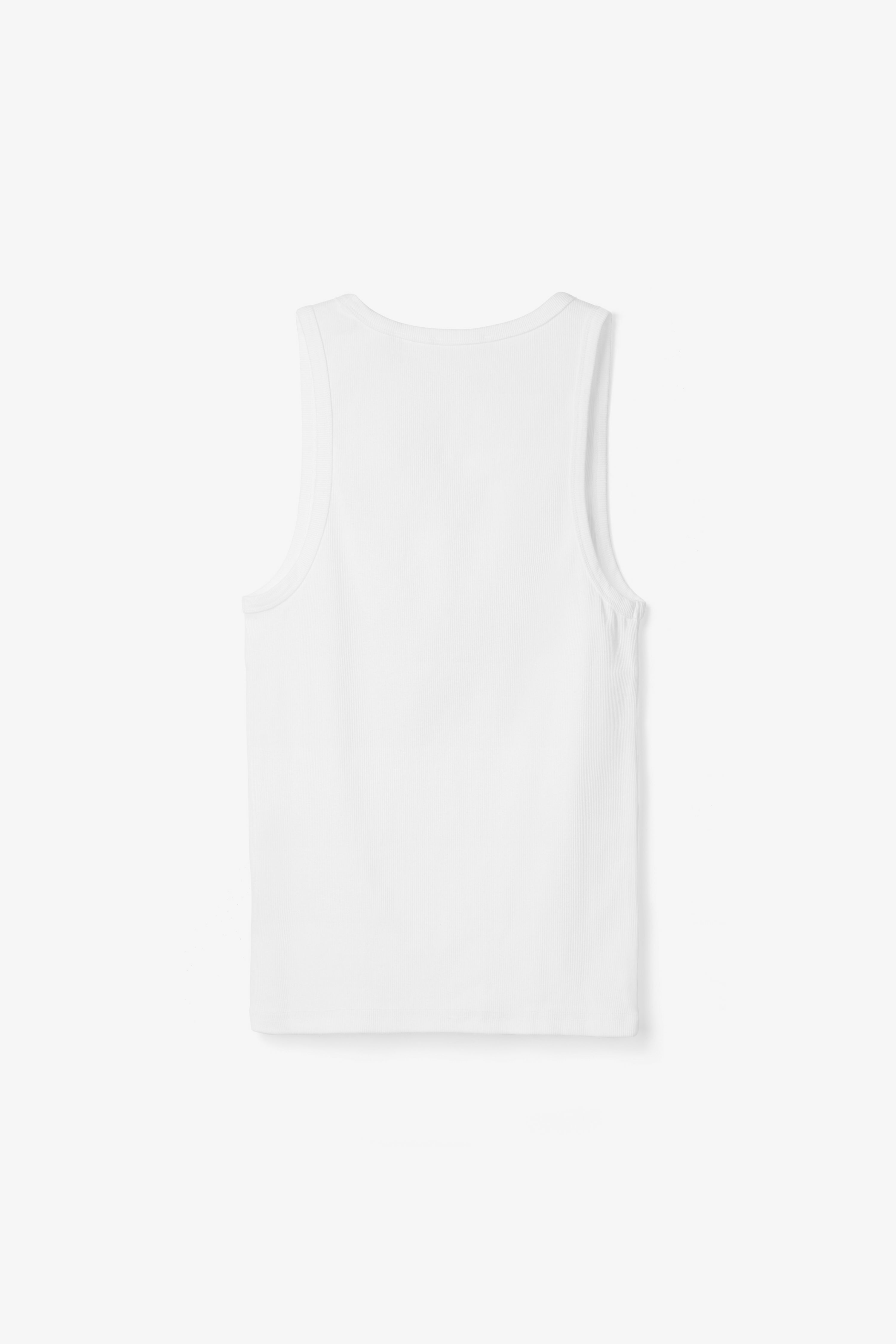 Classic Tank Top in Optic White