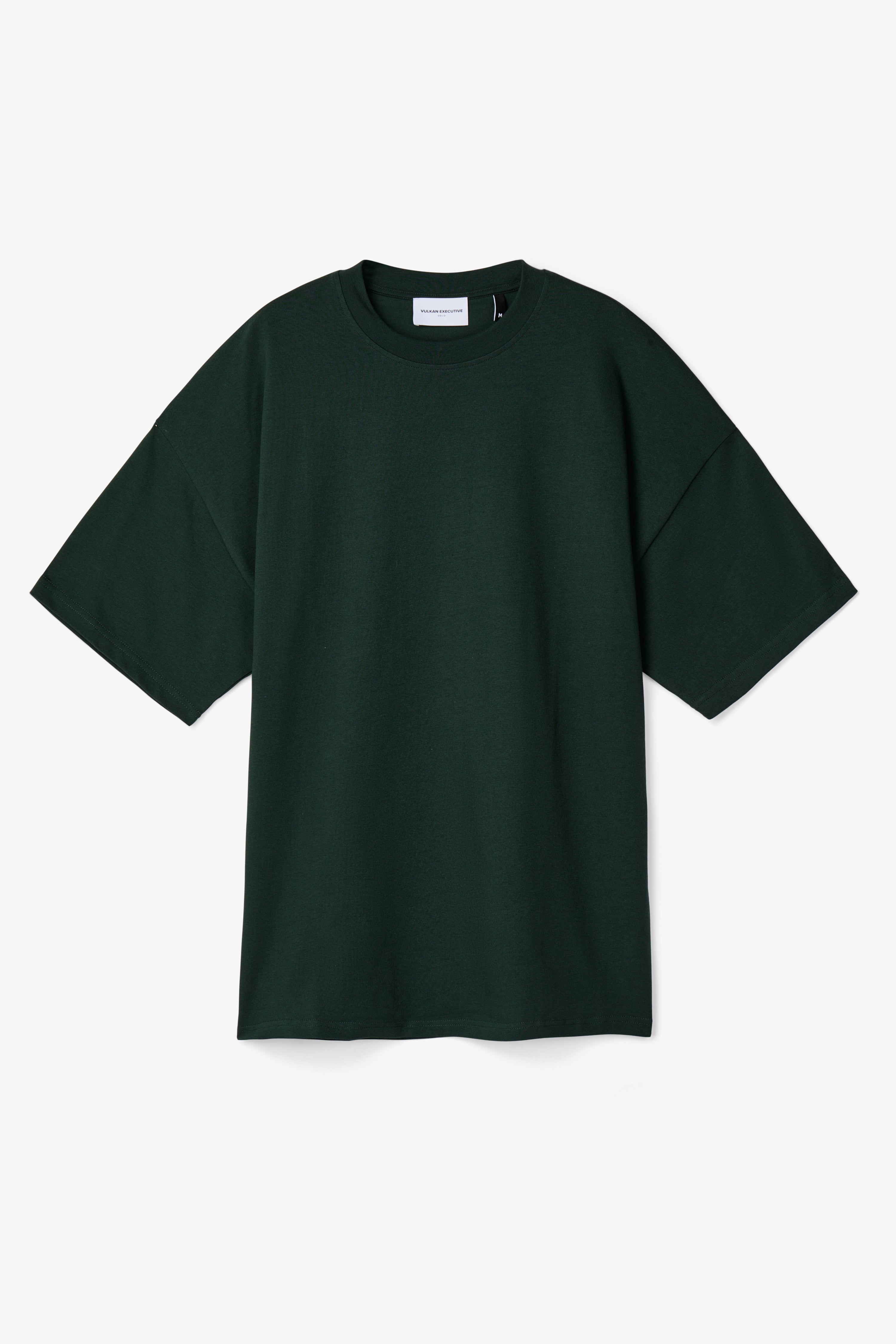 Box Fit T-shirt in Emerald Green