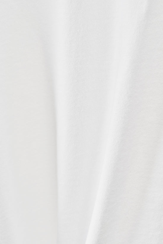 Cropped Boxy T-shirt in Optic White