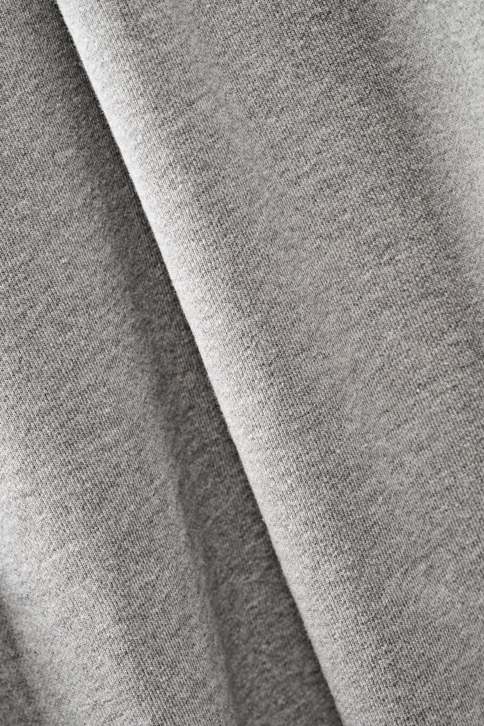 Oversized Crewneck in Heather Grey