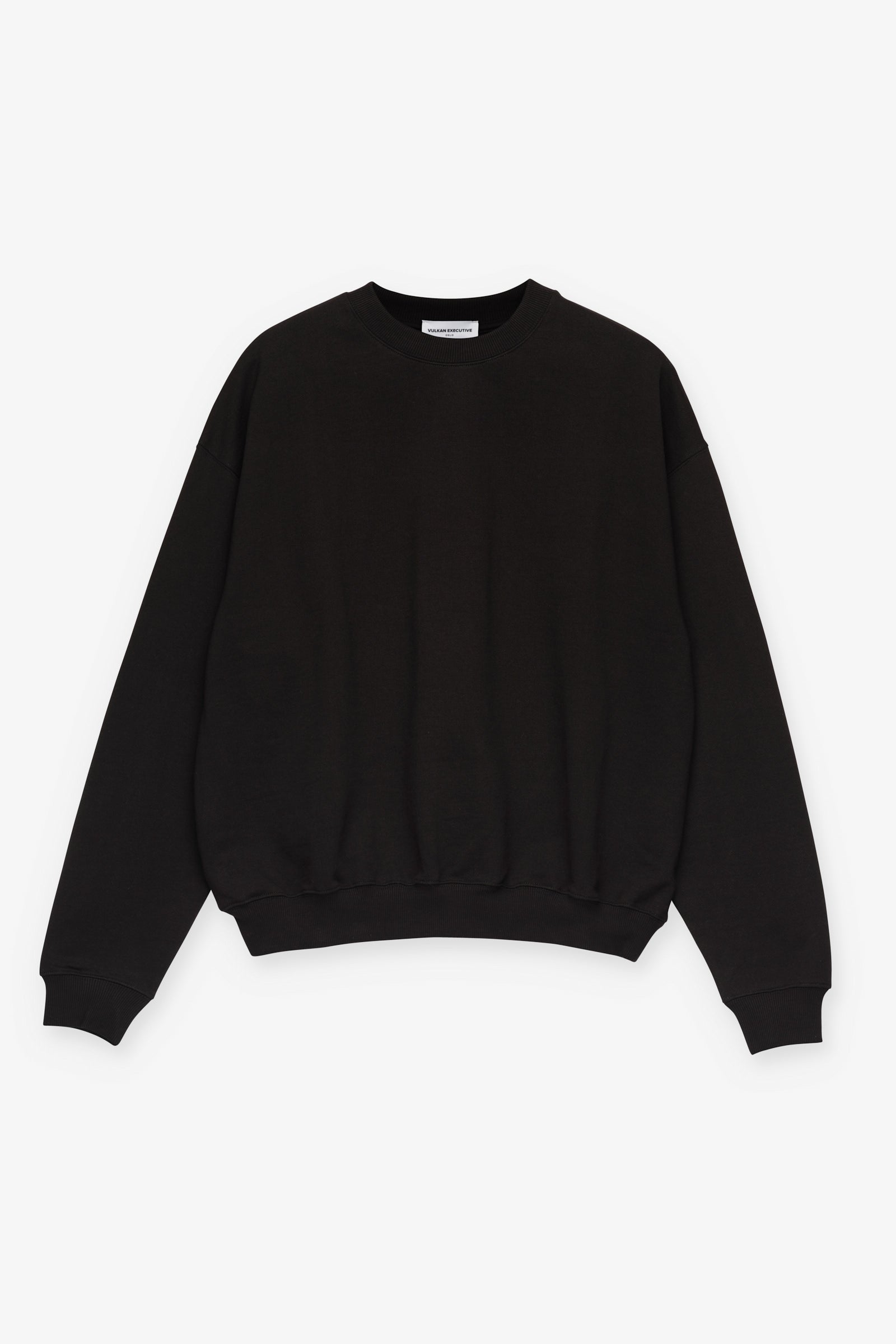 Oversized Crewneck in Black